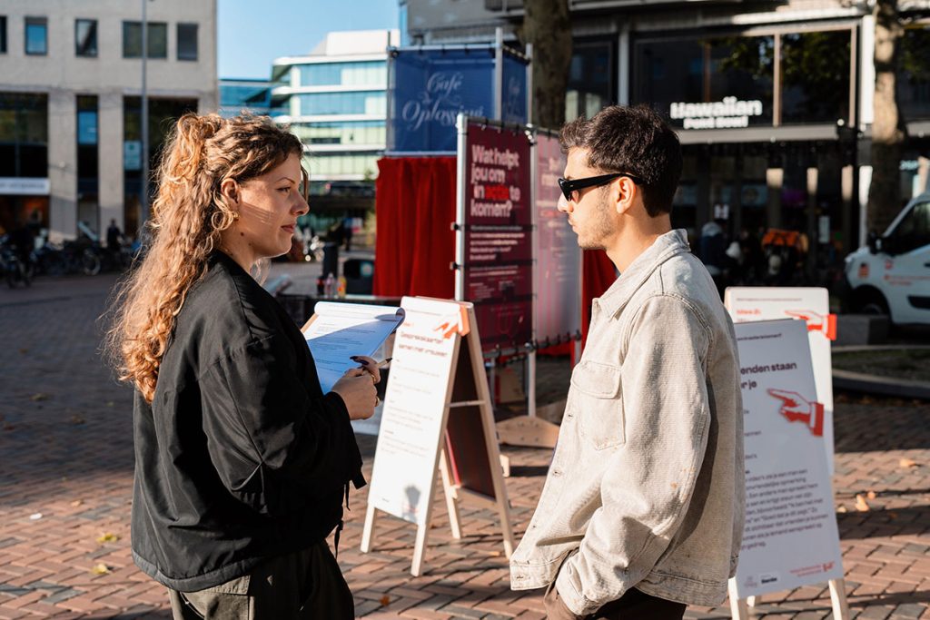 Samen met mannen werken aan de oplossing